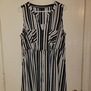 Torrid Zip Front Challis Dress